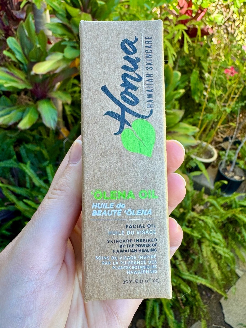 Honua Olena Facial Oil Hawaiian Skincare 30ml